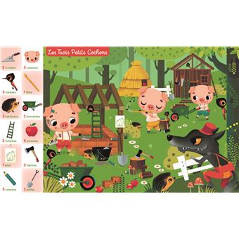 Cherche, trouve et compte, Les contes