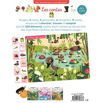 Cherche, trouve et compte, Les contes