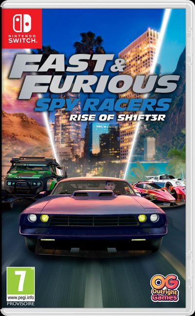 Fast Furious: Spy Racers L ascension de Sh1ft3r Nintendo Switch