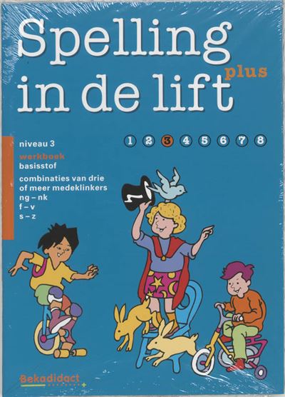 Spelling in de lift Plus Werkboek Niveau 3 5 ex