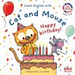 Learn english with cat and mouse - happy birthday