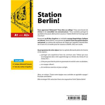 Station Berlin ! Consolider ses acquis de collège en allemand pour bien aborder le lycée ! (A1 vers A2+)