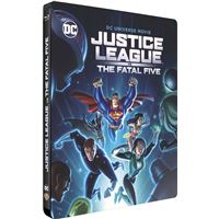 Justice League Vs The Fatal Five Steelbook Blu-ray