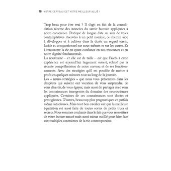 Votre cerveau est votre meilleur allié