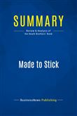 Summary: Made to Stick