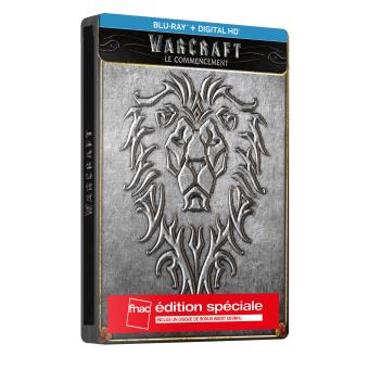 Warcraft Le Commencement Edition spéciale Fnac Steelbook Blu-ray