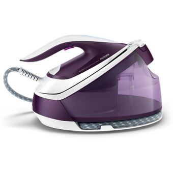 Philips PerfectCare Compact Plus GC7933 - Centrale vapeur avec fermeture automatique - semelle : SteamGlide Plus - 2400 Watt - violet magique - 1