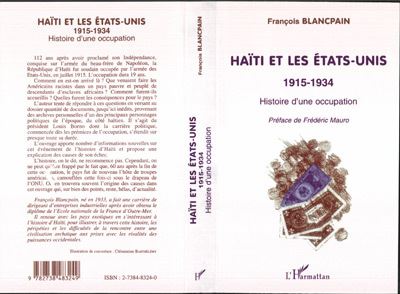 Haiti et les etats-unis 1915-1934 histoire d'une occupation