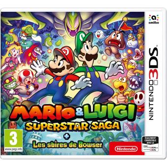 Mario Luigi Superstar Saga Nintendo 3ds Jeux Video Achat Prix Fnac