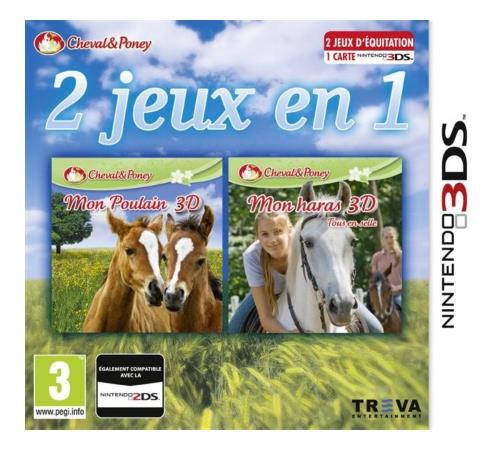 Mon Poulain 3D + Mon haras 3D Tous en selle 3DS