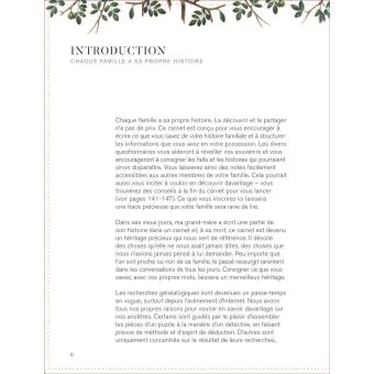 Le livre de ma famille