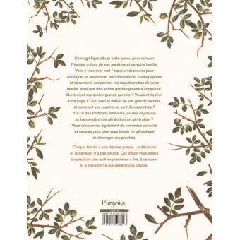 Le livre de ma famille