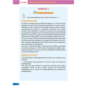 Annales Objectif BAC 2022 Spécialité SVT