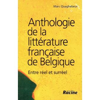 Anthologie de la litterature francaise de belgique