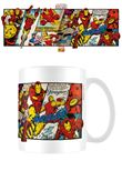 Mug Marvel Iron Man Retro Panels