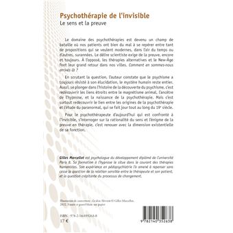 Psychothérapie de l'invisible