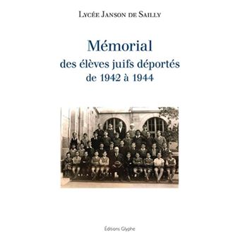 Mémorial des élèves juifs déportés de 1942 à 1944