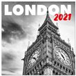 Calendrier 2021 30x30 London B/W