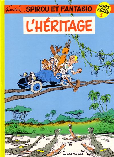 Spirou et Fantasio - Hors-série - L'Héritage - André Franquin - cartonné