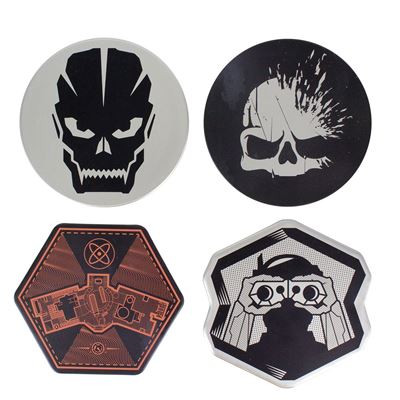 Pack de 4 sous-verres en métal Call Of Duty