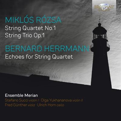 ROZSA &AMP; HERRMANN: MUSIC FOR STRING QUARTET
