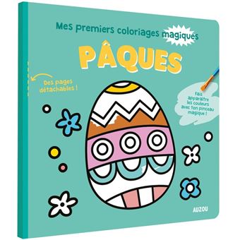Mes premiers coloriages magiques - pâques