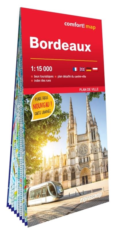 Bordeaux 1/15.000 (carte laminée grand format)