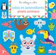 Colos et autocollants pixels animaux