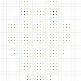 Colos et autocollants pixels animaux