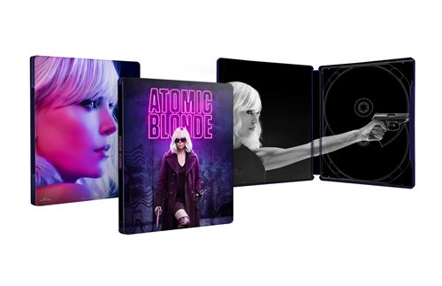 Atomic Blonde Édition Limitée Steelbook Blu-ray 4K Ultra HD - 2