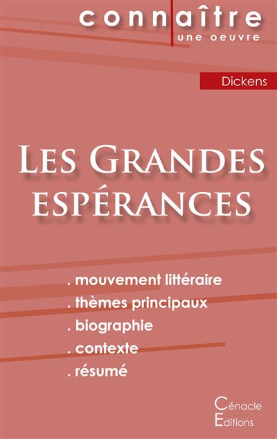 Fiche de lecture Les grandes espérances de Charles Dickens