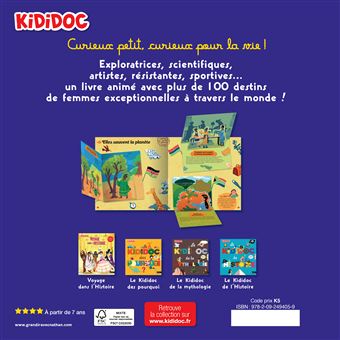 Le Kididoc des héroïnes - Elles ont changé l'Histoire !