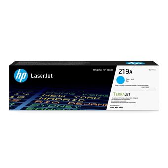 HP 219A - Cyan - original - LaserJet - cartouche de toner (W2191A) - pour Color LaserJet Pro MFP 3302fdn