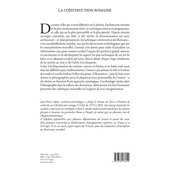 La construction romaine