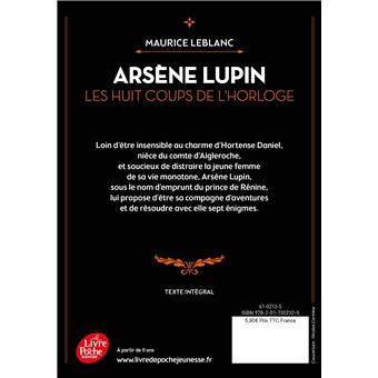 Arsène Lupin - Les huit coups de l'horloge