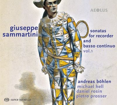 Sonates pour flûte à bec et basse continue Volume 1