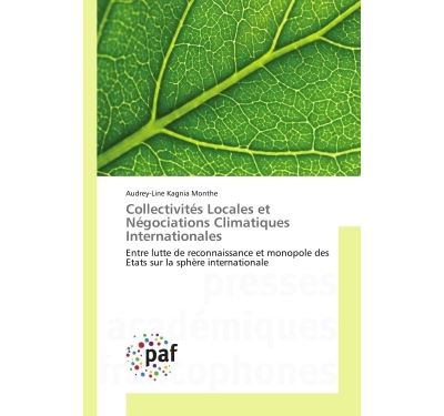 Collectivites locales et negociations climatiques internatio