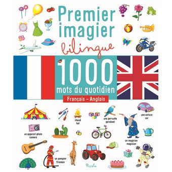 Premier imagier bilingue 1000 mots du quotidien