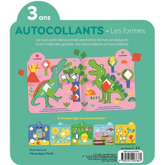 Tout-petit Les formes, dinosaures