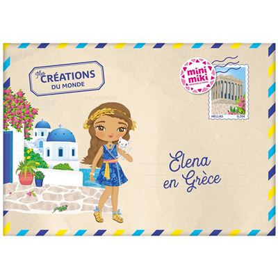 Minimiki -  Mes créations du monde - Elena en Grèce