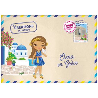 Minimiki -  Mes créations du monde - Elena en Grèce