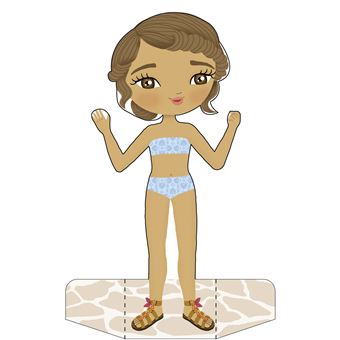 Minimiki -  Mes créations du monde - Elena en Grèce