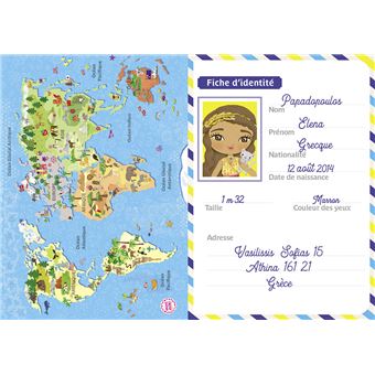 Minimiki -  Mes créations du monde - Elena en Grèce