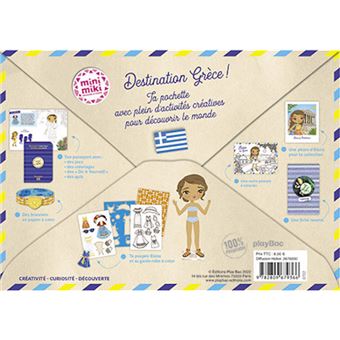 Minimiki -  Mes créations du monde - Elena en Grèce