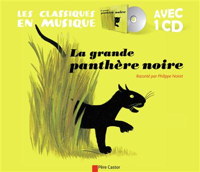 La grande panthère noire - Lucile Butel - Livre CD