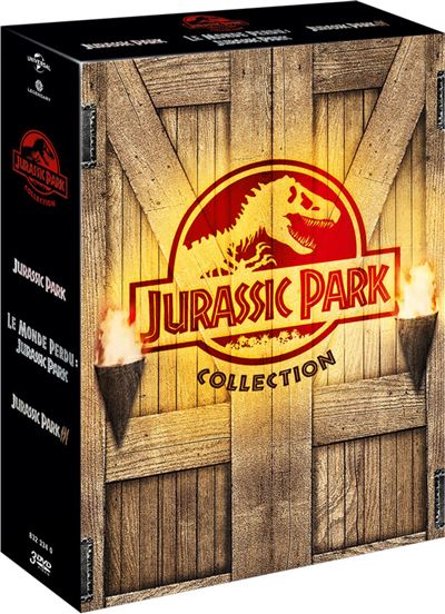 Jurassic Park L'intégrale 1 à 3 DVD