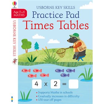 Times Tables Practice Pad