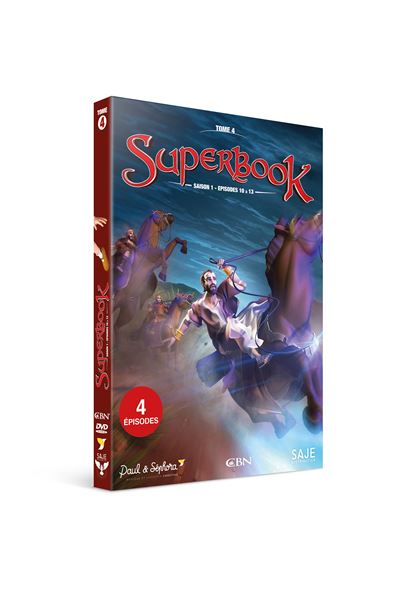 Superbook Tome 4 : Saison 1 Episodes 10 à 13 DVD