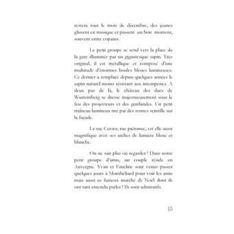 Le père noël était vêtu de noir