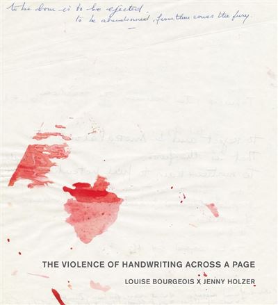 The Violence of Handwriting Across a Page